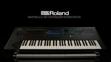 roland fantom   key synthesizer workstation gearmusic demo youtube