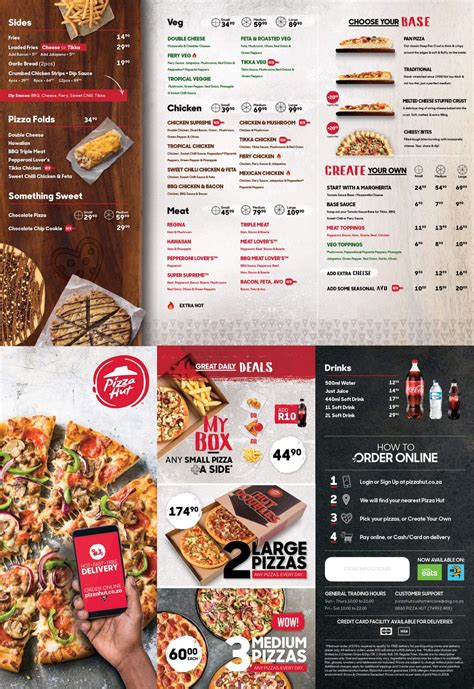 pizza hut menu prices and specials