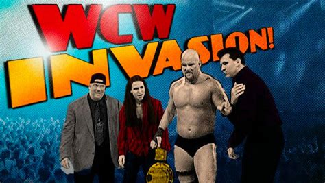 wcw invasion  wwf      wrong