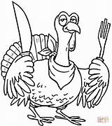Coloring Thanksgiving Pages Dinner Ready Color Online Printable Supercoloring sketch template