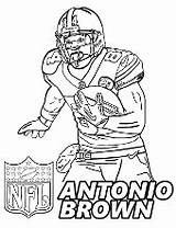 Coloring Pages Antonio Brown Athletes Football Topcoloringpages Player Color Correct Cursor Answer Mouse Question Place Over Just sketch template
