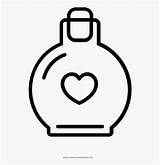 Potion Coloring Bottle Template sketch template