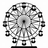 Ferris Ruota Roda Gigante Colorare Panoramica Feria Disegno A3c Transparent Bianglala Roue Ultracoloringpages Rueda Coachella Fortuna Grilo Designlooter Pngio Noun sketch template