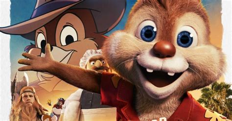 Chip N Dale Rescue Rangers Reveals New Posters