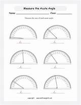 Angles Worksheet Acute Measuring Math Angle Measure Mathinenglish Click Demonstrate Protractor Skills Activity Learning Use These Great Printable Printing Below sketch template