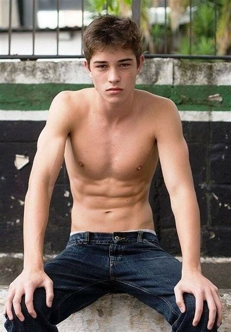 shirtless male 18 year old frat jock dude in jeans cute