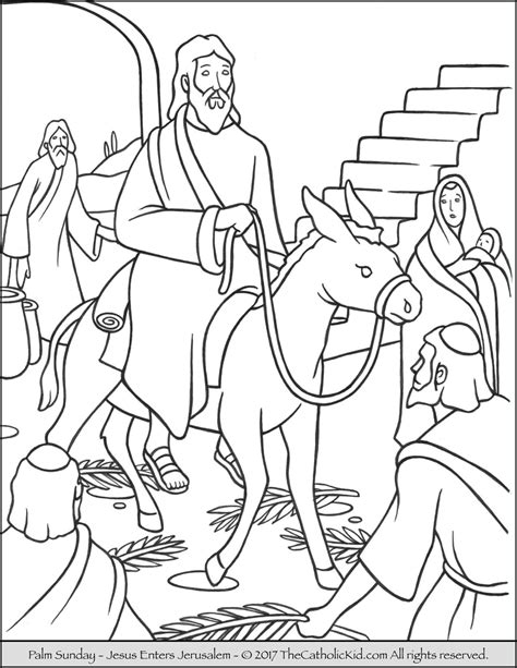 printable holy week coloring pages coloringpagec
