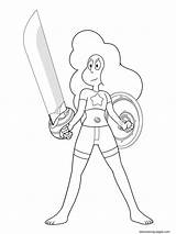 Steven Universe Coloring Pages Stevonnie Printable Print Color Comments Getcolorings sketch template