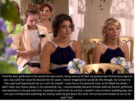 Hollyoaks Tg Captions Only A Bridesmaid
