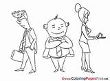 Colouring Director Children Coloring Sheet Title sketch template