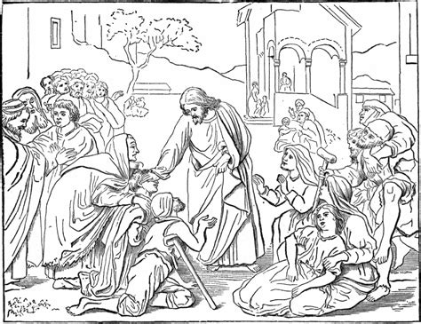 jesus miracles coloring sheets jesus miracle lessons pinterest