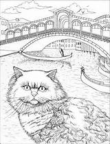 Venice Cats Seleccionar Tablero sketch template