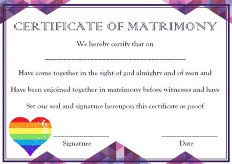pin on gay marriage certificate