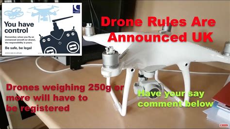 drone rules  announced uk youtube