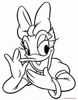 Daisy Duck Coloring Pages Donald Face Disney Print Printable Color Colouring Drawing Cartoon Ducks Kids Characters Baby Book Gossip Sheets sketch template