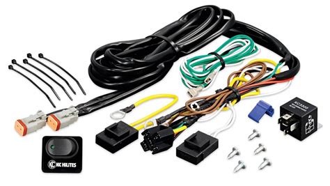 kc hilites  wiring harness   amp relay  led rocker switch kc  wheelstorecom