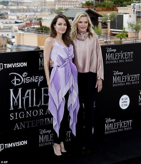 angelina jolie with michelle pfeiffer 61 at maleficent photocall