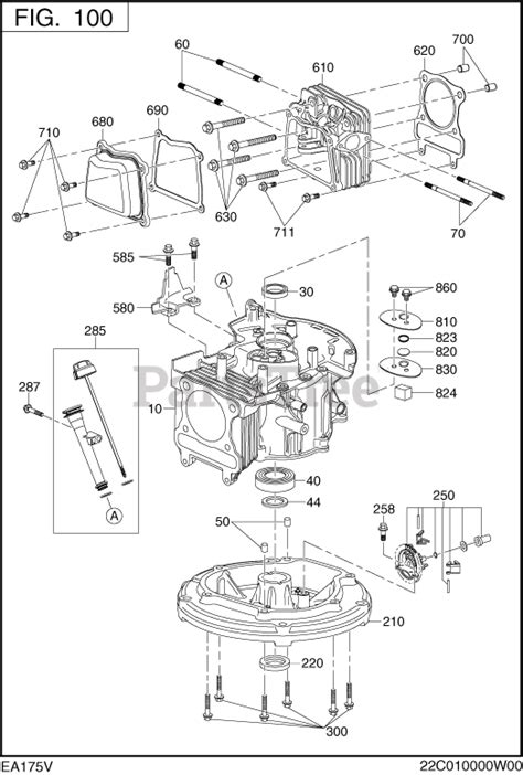 subaru robin eavs eav subaru robin engine  crankcase parts lookup  diagrams