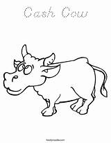 Coloring Cow Cash Favorites Login Add sketch template