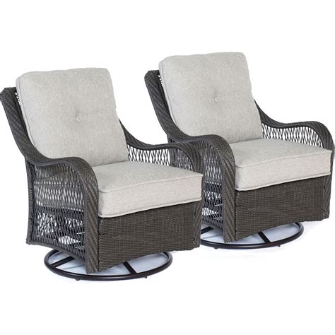 hanover orleans outdoor swivel rocking lounge chairs walmartcom