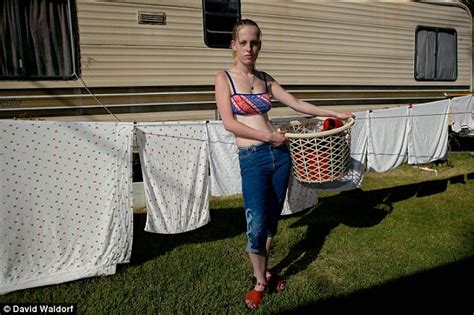 photo series introduces rag tag misfits of california trailer park