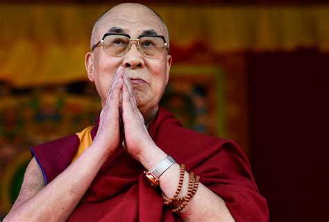 monsoon takes  break tibetans celebrate dalai lamas  birthday
