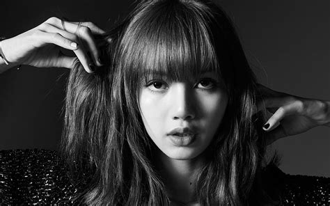 lisa blackpink thai singer asian girl k girl dark hd wallpaper