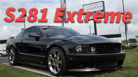 saleen  extreme  performance details youtube