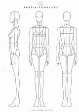 Body Template Female Drawing Fashion Paintingvalley Templates Drawings sketch template
