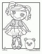 Lalaloopsy Coloring Doll Pages Mittens Stuff Fluff Print Cartoon Para Dolls Clipart Wise Men Colouring Jr Library Printable Draw Grinch sketch template