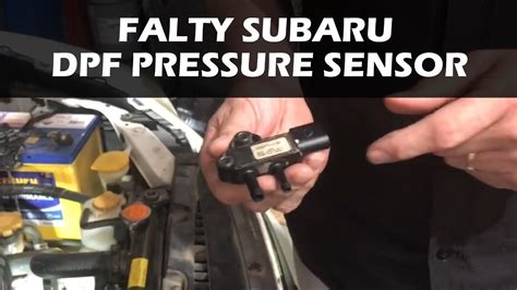 subaru dpf pressure sensor youtube
