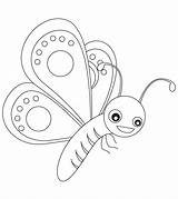 Coloring Pages Butterfly Momjunction Animals Toddler Animal Zebra sketch template