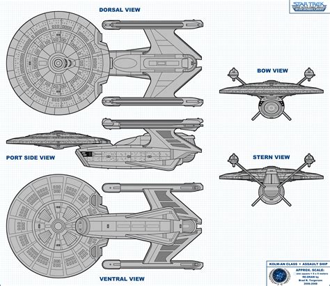 starship schematic  ufp  starfleet  ships