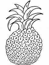 Pages Coloring Ananas Pineapple Fruit Coloriage Imprimer Fruits Primarygames Creative 2009 Mailbox Omalovánky Vegetable Ovoce Dessin Recommended Copper Cz Color sketch template