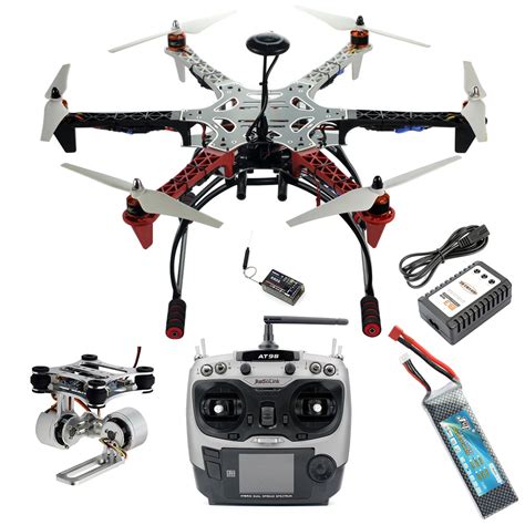 diy rc drone assembled   aix rtf full kit  apm  flight controller gps compass
