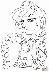 Applejack Ausmalbilder Mlp Equestria Luna Prinzessin Ausmalen Supercoloring Apple Malvorlagen Frisch Pinkie Princesa sketch template