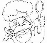 Colorear Baffi Bigote Bigode Chefe Cuisinier Moustachu Gorro Amb Bigoti Xef Desenho Disegno Acolore Dibuix Cuochi Dibuixos Cocineros Coloritou sketch template