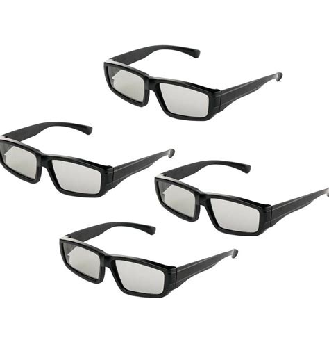 3d glasses set 4×compatible with reald cinema and 1×compatible with i