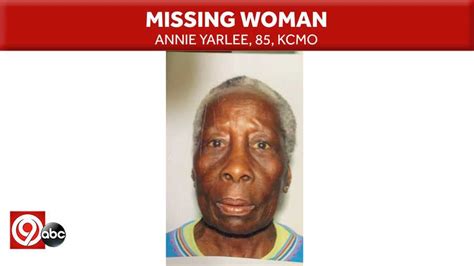 Kansas City Police Say Missing 85 Year Old Woman Found Safe