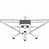 Cessna sketch template