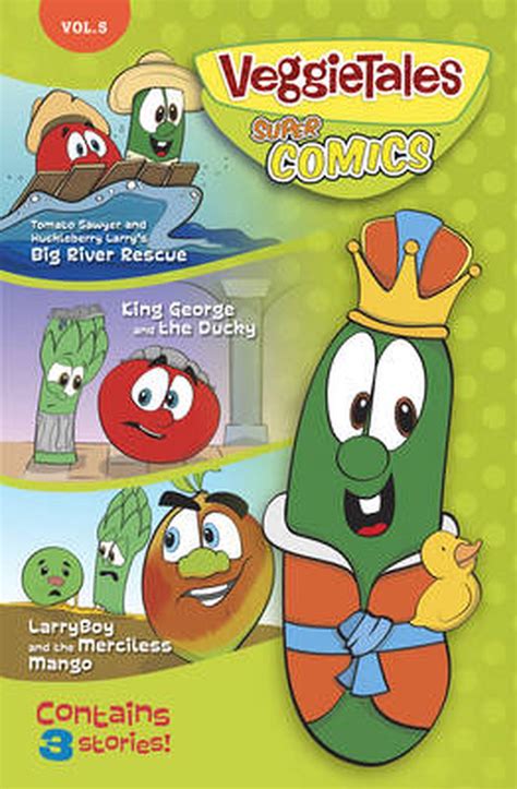 veggietales supercomics volume 5 tomato sawyer and huckleberry larry