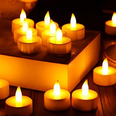 hot led tea light candles householed velas led battery powered flameless candles church  home