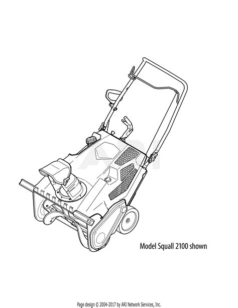 troy bilt astf squall   parts diagram  quick reference