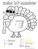 Thanksgiving Number Color Turkey Coloring Pages Printables Kids Printable Preschool Hand Activities Sheets 1st Getcolorings Busy Create Book Worksheets Crafts sketch template