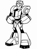 Bumblebee Coloring Pages Transformers Clipart sketch template