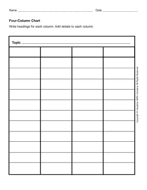 fill  column chart  blank  editable  sign fax