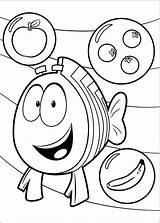Bubble Guppies Coloring Pages Grouper Printable Mr Print Size sketch template