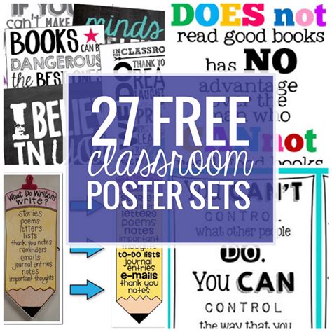 classroom poster sets   fantastic teach junkie