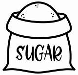 Sugar Clipart Svg Bag Clip Some Clipground Drawing Bags sketch template
