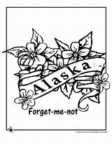 Alaska Forget Getcolorings Use sketch template